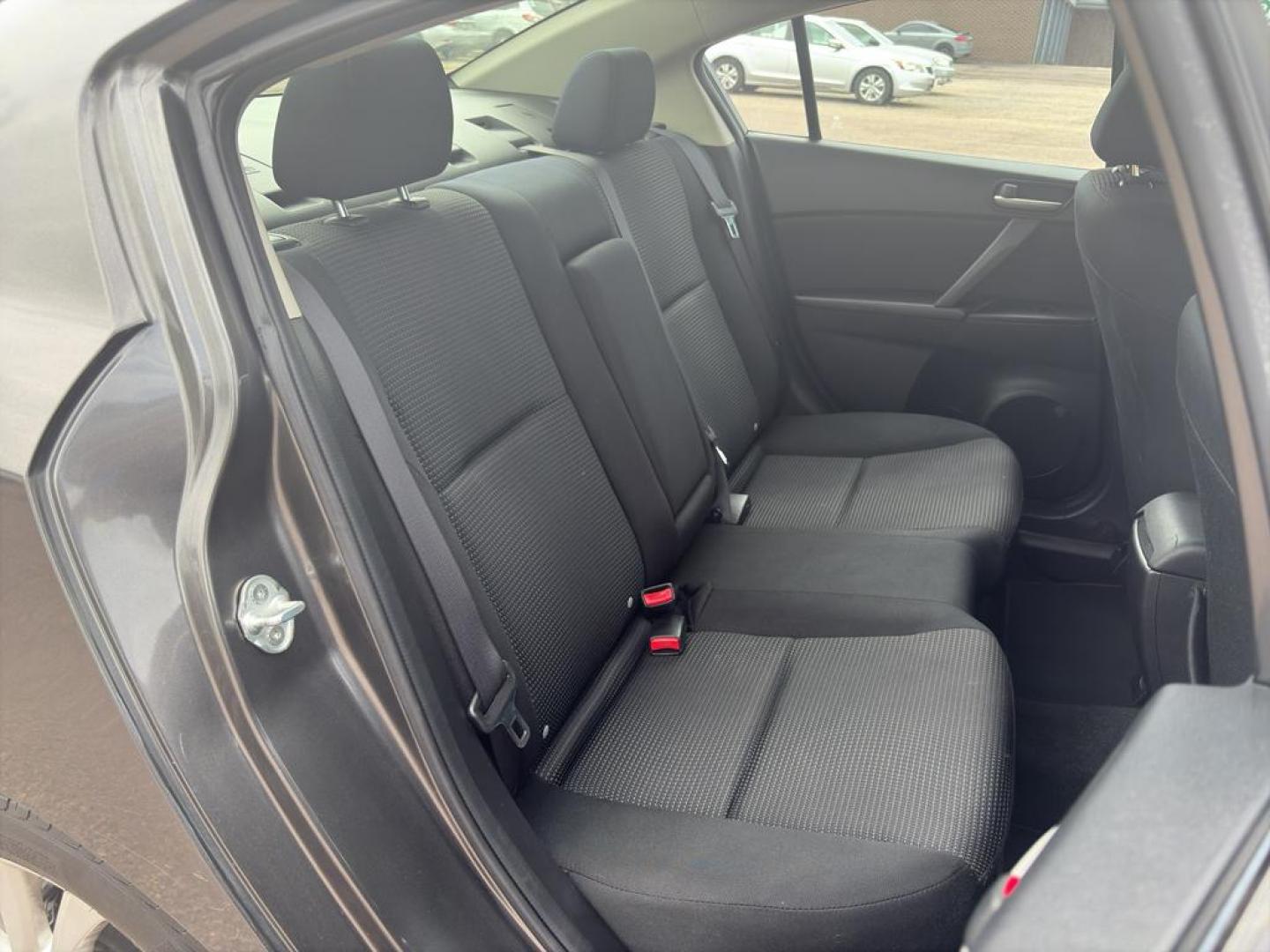 2012 GRAY Mazda Mazda3 i Touring w/SKYACTIV-G (JM1BL1V83C1) with an 4 Cyl, 2.0L engine, Automatic transmission, located at 10890 W. Colfax Ave., Lakewood, CO, 80215, (303) 274-7692, 39.739914, -105.120132 - Photo#10
