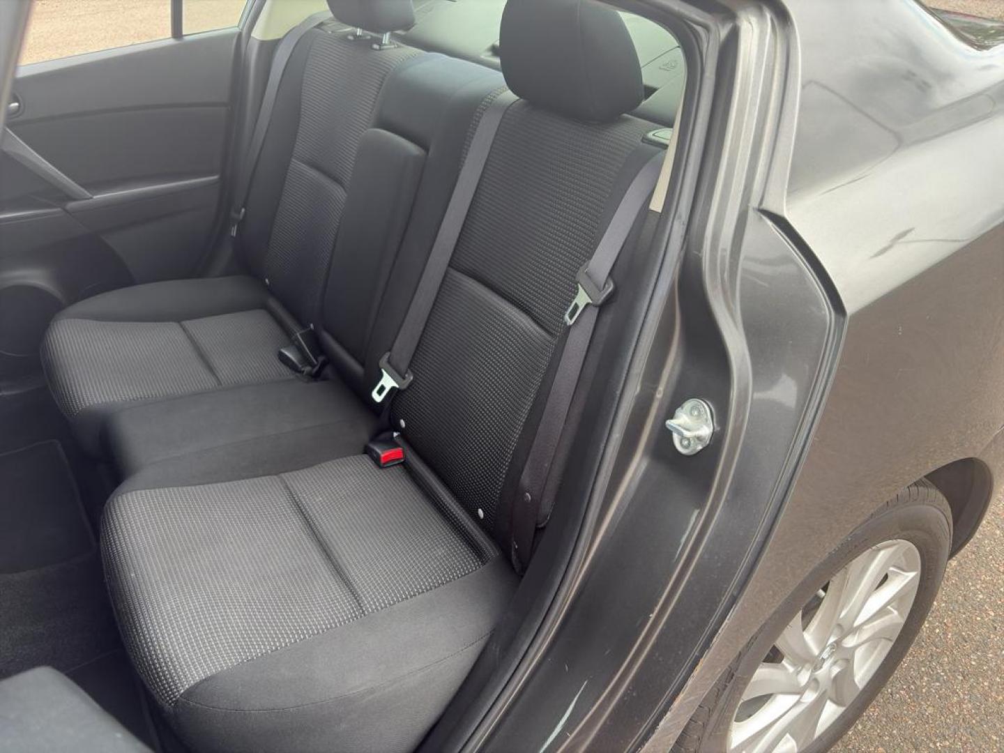 2012 GRAY Mazda Mazda3 i Touring w/SKYACTIV-G (JM1BL1V83C1) with an 4 Cyl, 2.0L engine, Automatic transmission, located at 10890 W. Colfax Ave., Lakewood, CO, 80215, (303) 274-7692, 39.739914, -105.120132 - Photo#12