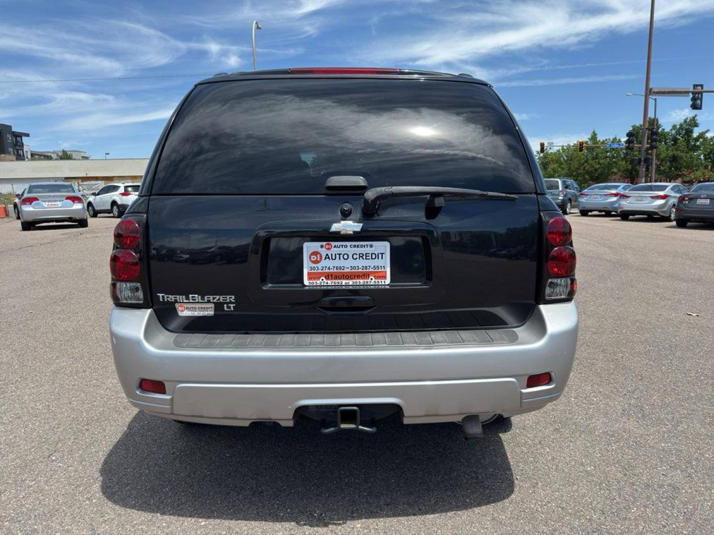 2008 BLACK Chevrolet TrailBlazer LT2 4WD (1GNDT13S082) with an 6 Cyl, 4.2L engine, Automatic transmission, located at 10890 W. Colfax Ave., Lakewood, CO, 80215, (303) 274-7692, 39.739914, -105.120132 - Photo#5