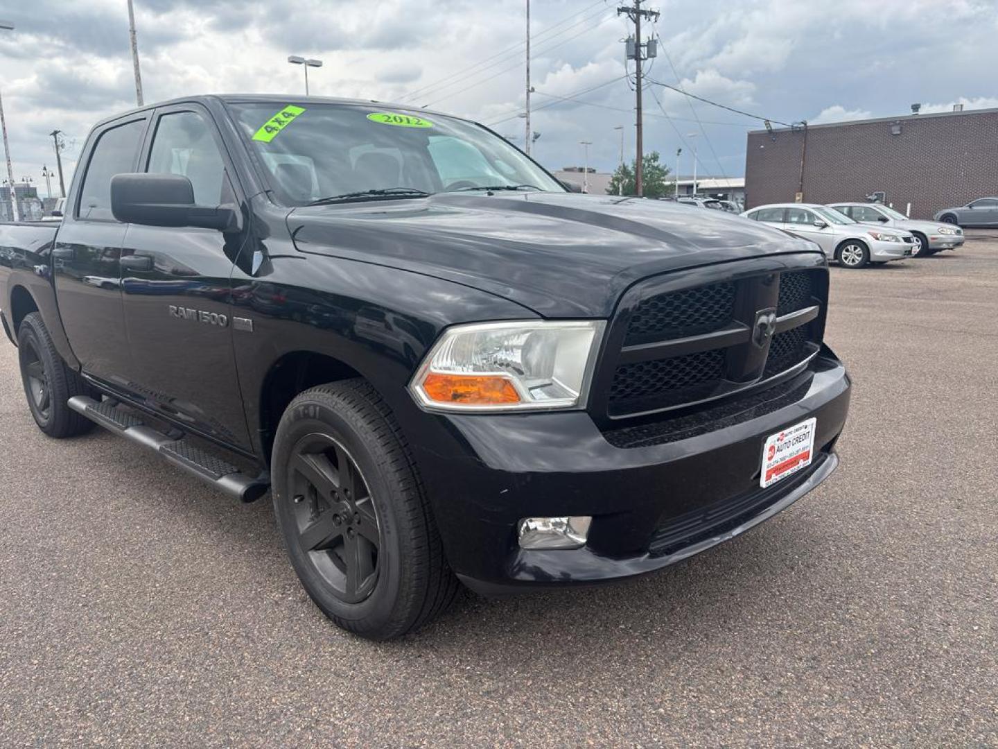 2012 BLACK Ram 1500 ST CREW CAB 4WD (1C6RD7KT2CS) with an V8, 5.7L engine, Automatic transmission, located at 10890 W. Colfax Ave., Lakewood, CO, 80215, (303) 274-7692, 39.739914, -105.120132 - Photo#2