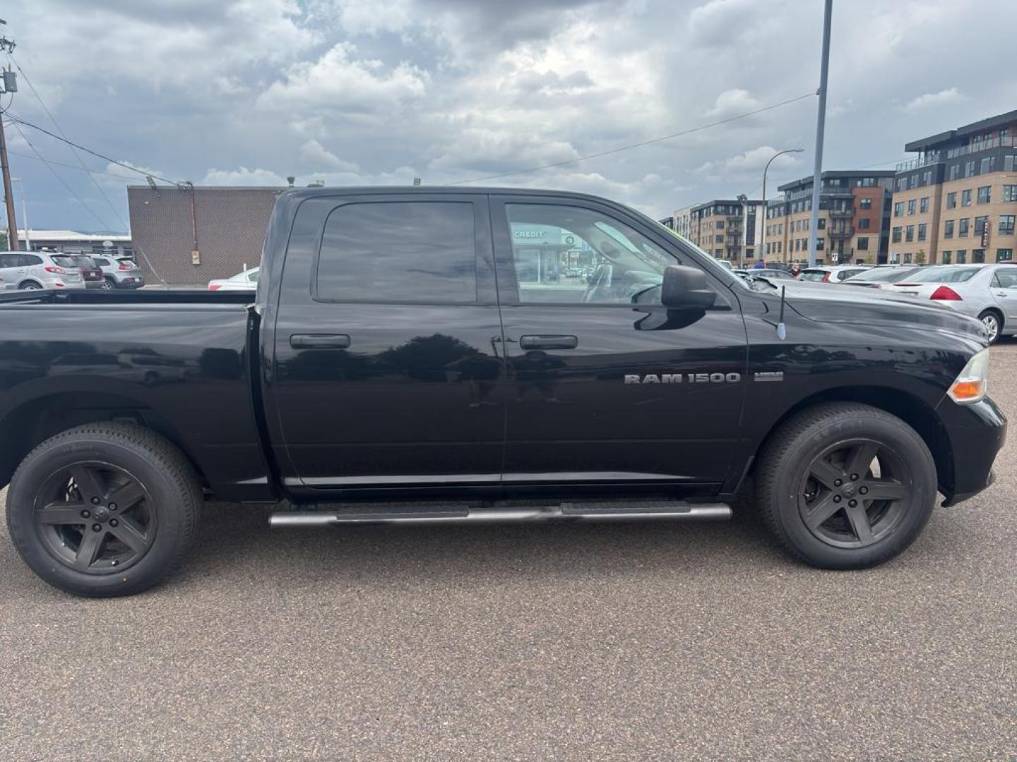 2012 BLACK Ram 1500 ST CREW CAB 4WD (1C6RD7KT2CS) with an V8, 5.7L engine, Automatic transmission, located at 10890 W. Colfax Ave., Lakewood, CO, 80215, (303) 274-7692, 39.739914, -105.120132 - Photo#3