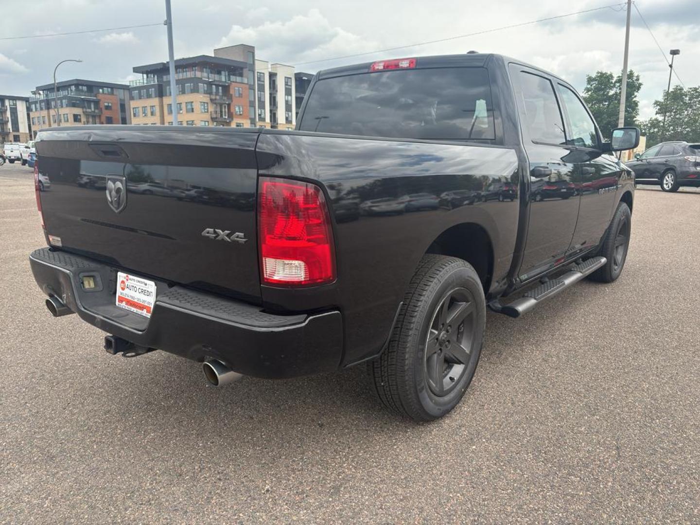 2012 BLACK Ram 1500 ST CREW CAB 4WD (1C6RD7KT2CS) with an V8, 5.7L engine, Automatic transmission, located at 10890 W. Colfax Ave., Lakewood, CO, 80215, (303) 274-7692, 39.739914, -105.120132 - Photo#4