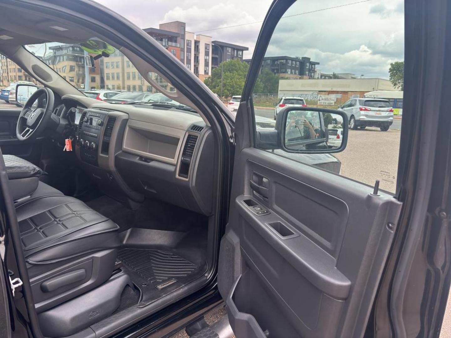 2012 BLACK Ram 1500 ST CREW CAB 4WD (1C6RD7KT2CS) with an V8, 5.7L engine, Automatic transmission, located at 10890 W. Colfax Ave., Lakewood, CO, 80215, (303) 274-7692, 39.739914, -105.120132 - Photo#8