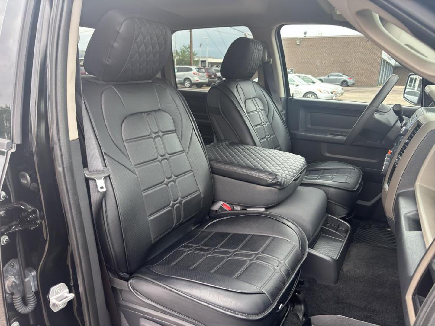 2012 BLACK Ram 1500 ST CREW CAB 4WD (1C6RD7KT2CS) with an V8, 5.7L engine, Automatic transmission, located at 10890 W. Colfax Ave., Lakewood, CO, 80215, (303) 274-7692, 39.739914, -105.120132 - Photo#9