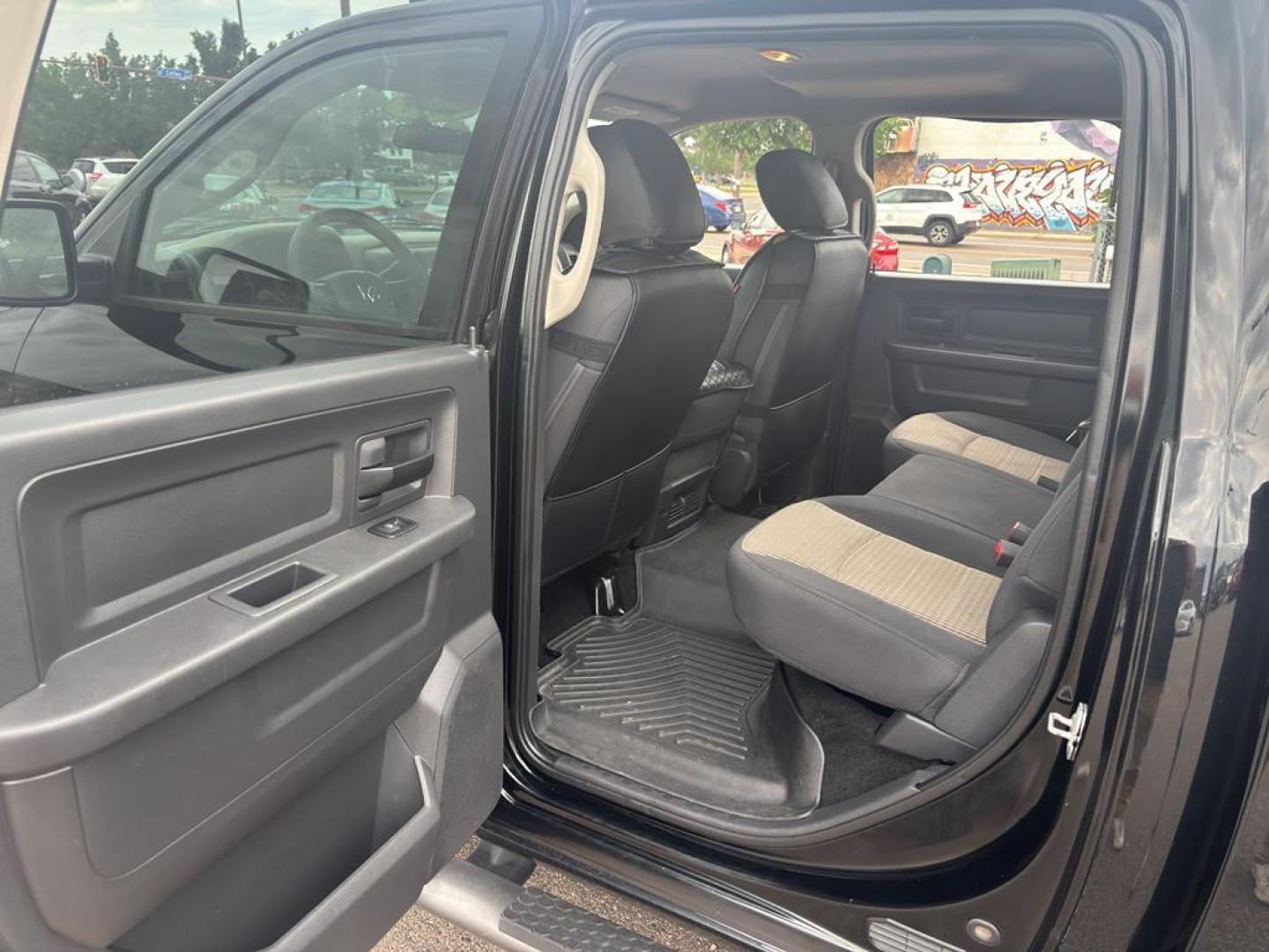 2012 BLACK Ram 1500 ST CREW CAB 4WD (1C6RD7KT2CS) with an V8, 5.7L engine, Automatic transmission, located at 10890 W. Colfax Ave., Lakewood, CO, 80215, (303) 274-7692, 39.739914, -105.120132 - Photo#12