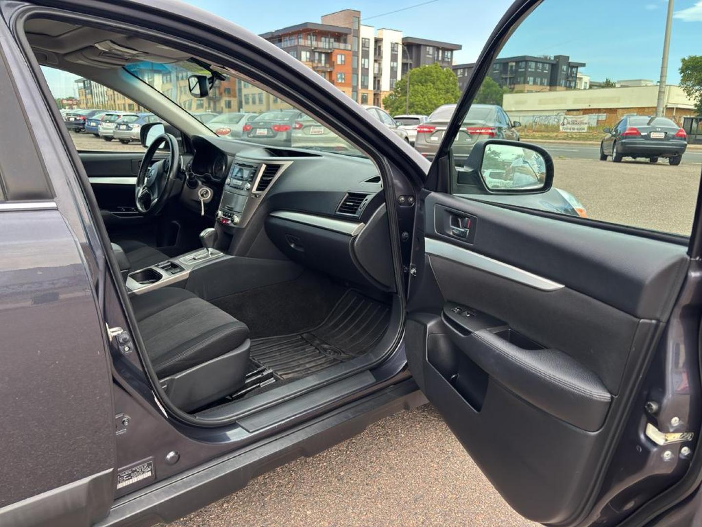 2013 GRAY Subaru Outback 2.5i Premium (4S4BRCGC3D3) with an 4 Cyl, 2.5L engine, Automatic transmission, located at 10890 W. Colfax Ave., Lakewood, CO, 80215, (303) 274-7692, 39.739914, -105.120132 - Photo#7