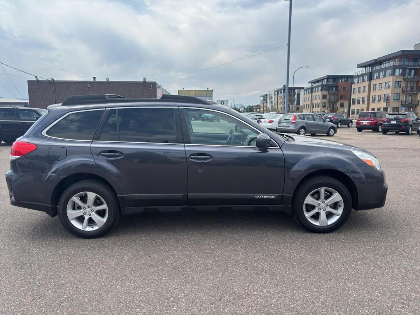 2013 GRAY Subaru Outback 2.5i Premium (4S4BRCGC3D3) with an 4 Cyl, 2.5L engine, Automatic transmission, located at 10890 W. Colfax Ave., Lakewood, CO, 80215, (303) 274-7692, 39.739914, -105.120132 - Photo#20