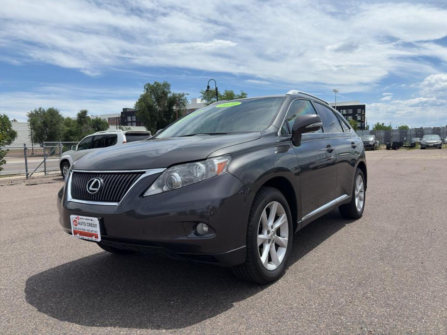 2010 GRAY Lexus RX 350 Base (2T2BK1BA1AC) with an V6, 3.5L engine, Automatic transmission, located at 10890 W. Colfax Ave., Lakewood, CO, 80215, (303) 274-7692, 39.739914, -105.120132 - Photo#0