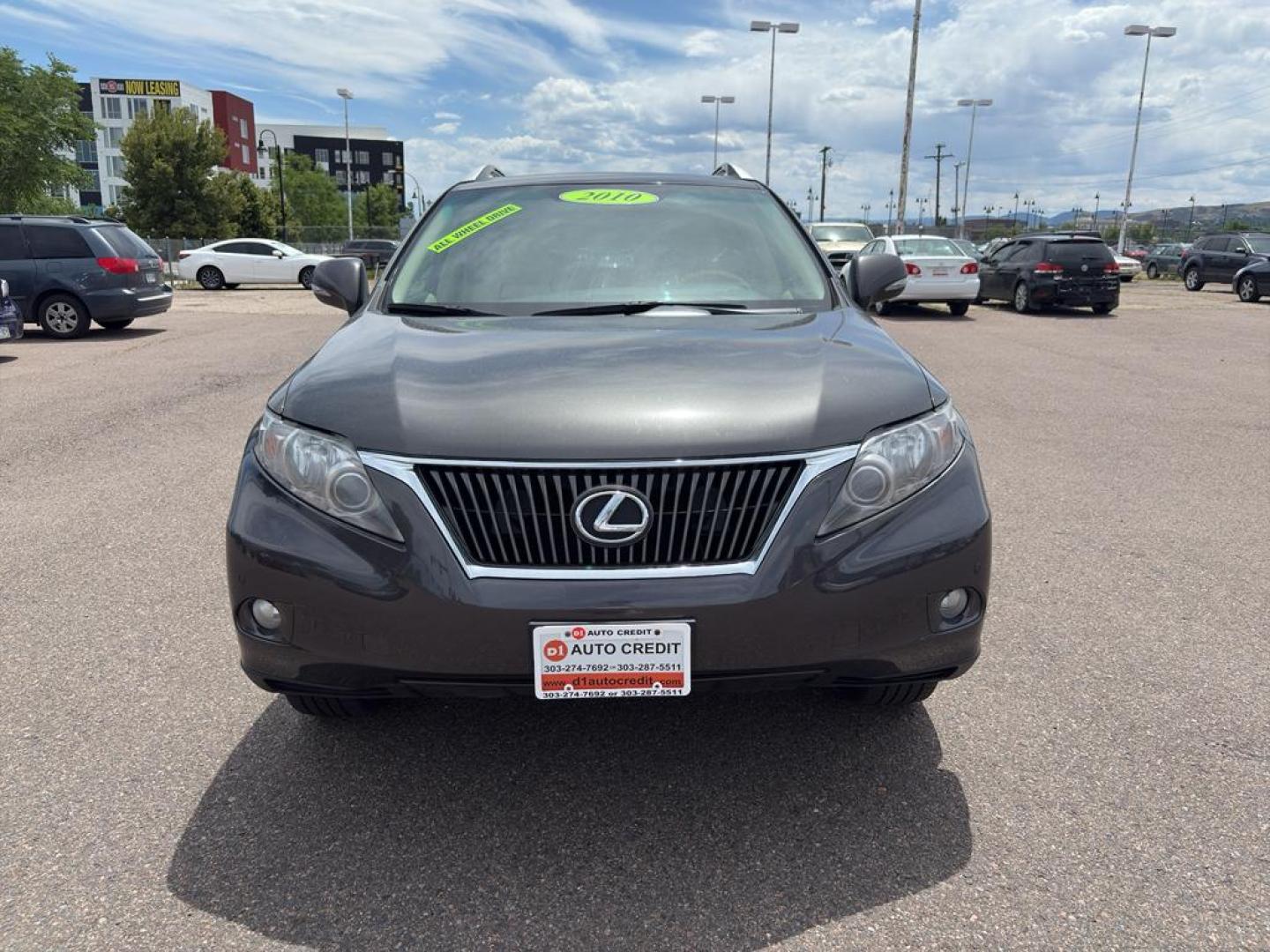 2010 GRAY Lexus RX 350 Base (2T2BK1BA1AC) with an V6, 3.5L engine, Automatic transmission, located at 10890 W. Colfax Ave., Lakewood, CO, 80215, (303) 274-7692, 39.739914, -105.120132 - Photo#1