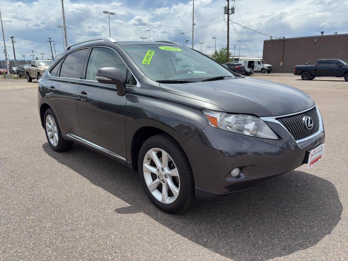 2010 GRAY Lexus RX 350 Base (2T2BK1BA1AC) with an V6, 3.5L engine, Automatic transmission, located at 10890 W. Colfax Ave., Lakewood, CO, 80215, (303) 274-7692, 39.739914, -105.120132 - Photo#2