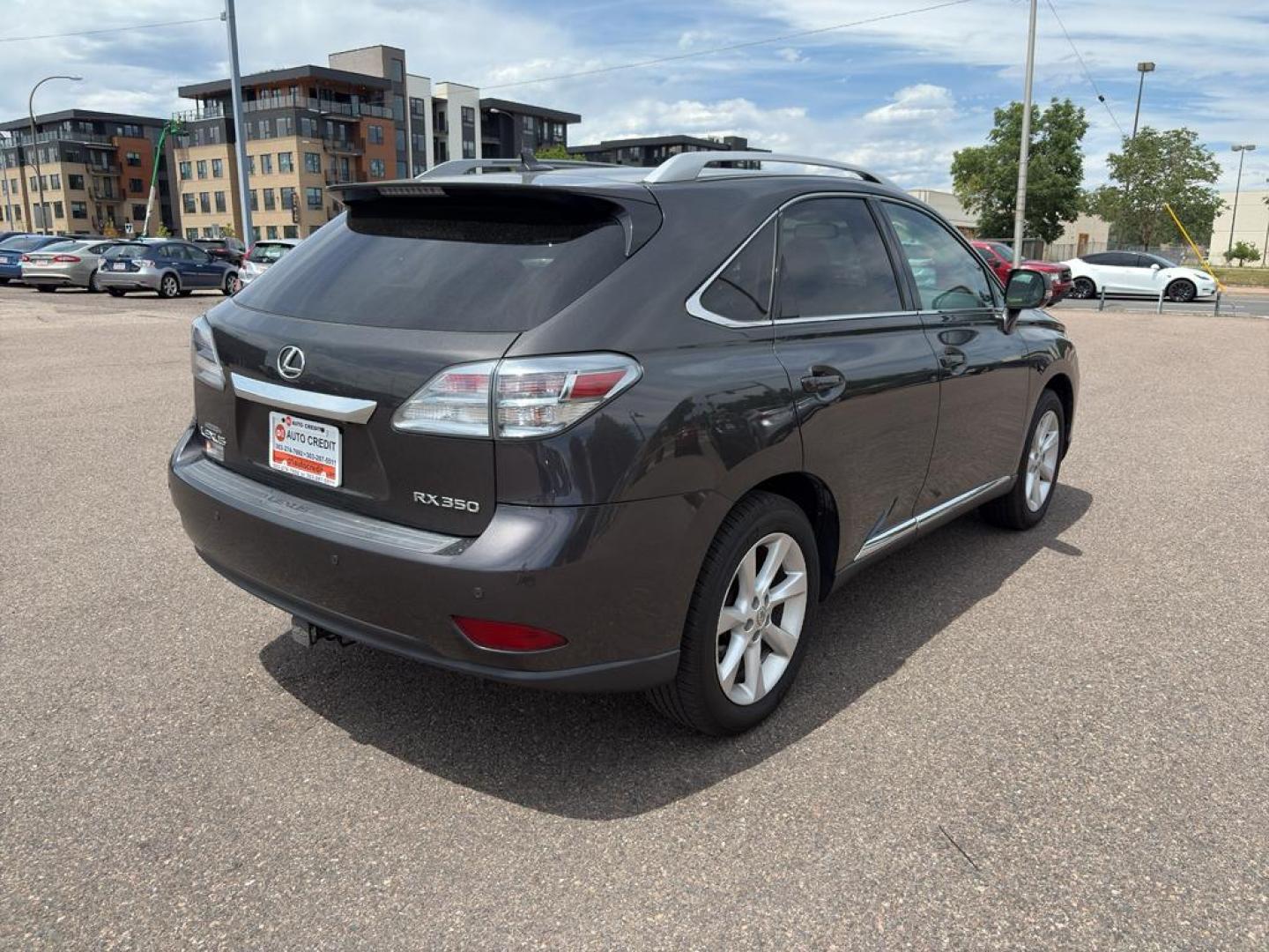 2010 GRAY Lexus RX 350 Base (2T2BK1BA1AC) with an V6, 3.5L engine, Automatic transmission, located at 10890 W. Colfax Ave., Lakewood, CO, 80215, (303) 274-7692, 39.739914, -105.120132 - Photo#4