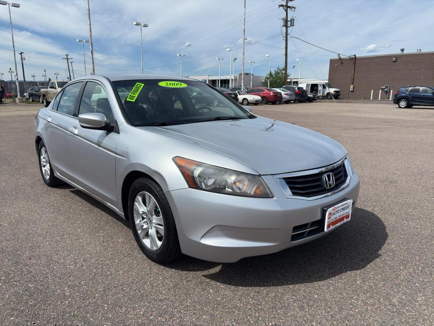 2009 SILVER Honda Accord LX-P (JHMCP26469C) with an 4 Cyl, 2.4L engine, Automatic transmission, located at 10890 W. Colfax Ave., Lakewood, CO, 80215, (303) 274-7692, 39.739914, -105.120132 - Photo#2