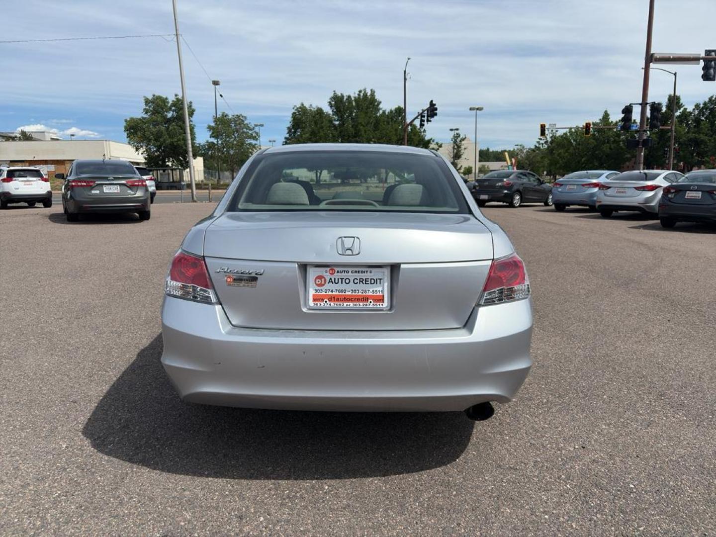 2009 SILVER Honda Accord LX-P (JHMCP26469C) with an 4 Cyl, 2.4L engine, Automatic transmission, located at 10890 W. Colfax Ave., Lakewood, CO, 80215, (303) 274-7692, 39.739914, -105.120132 - Photo#5