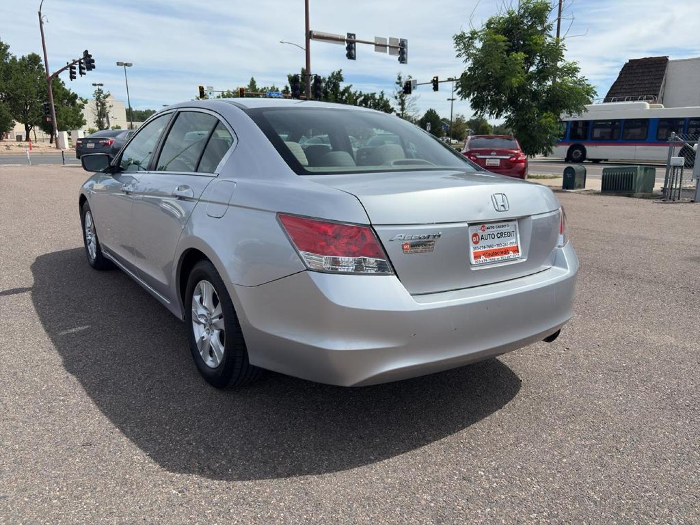 2009 SILVER Honda Accord LX-P (JHMCP26469C) with an 4 Cyl, 2.4L engine, Automatic transmission, located at 10890 W. Colfax Ave., Lakewood, CO, 80215, (303) 274-7692, 39.739914, -105.120132 - Photo#6