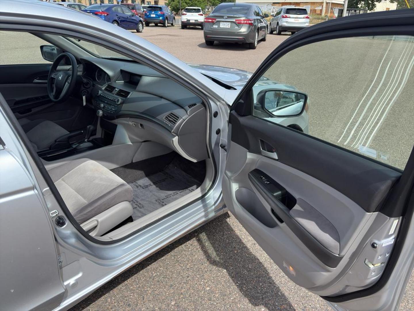 2009 SILVER Honda Accord LX-P (JHMCP26469C) with an 4 Cyl, 2.4L engine, Automatic transmission, located at 10890 W. Colfax Ave., Lakewood, CO, 80215, (303) 274-7692, 39.739914, -105.120132 - Photo#8