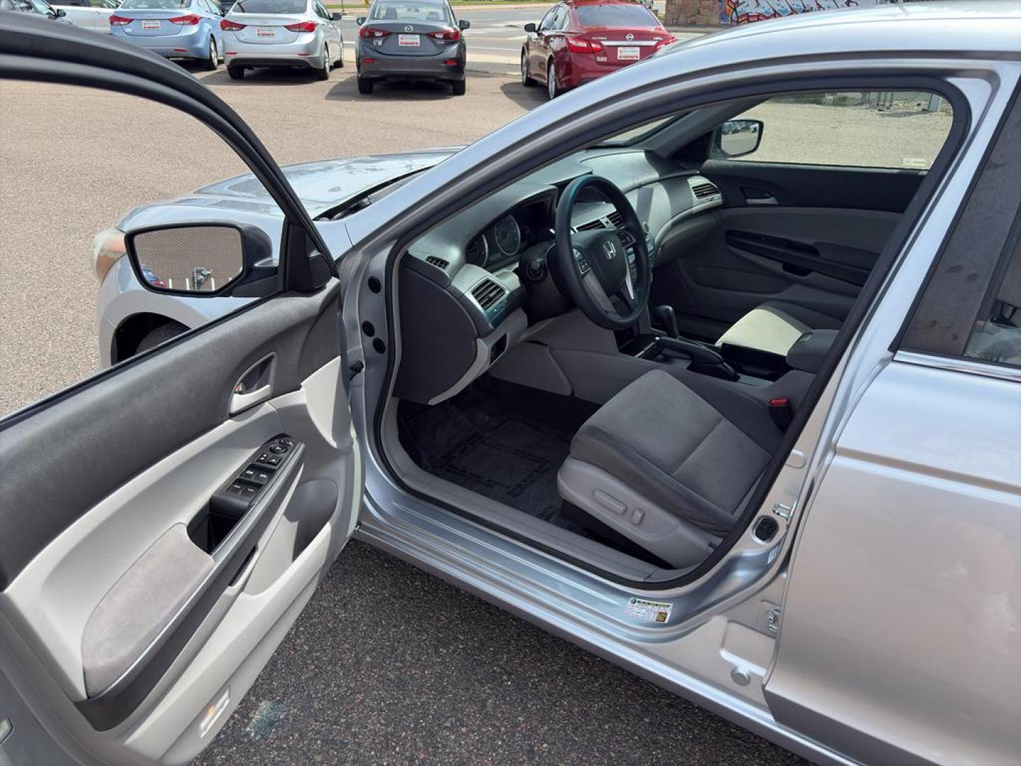 2009 SILVER Honda Accord LX-P (JHMCP26469C) with an 4 Cyl, 2.4L engine, Automatic transmission, located at 10890 W. Colfax Ave., Lakewood, CO, 80215, (303) 274-7692, 39.739914, -105.120132 - Photo#14