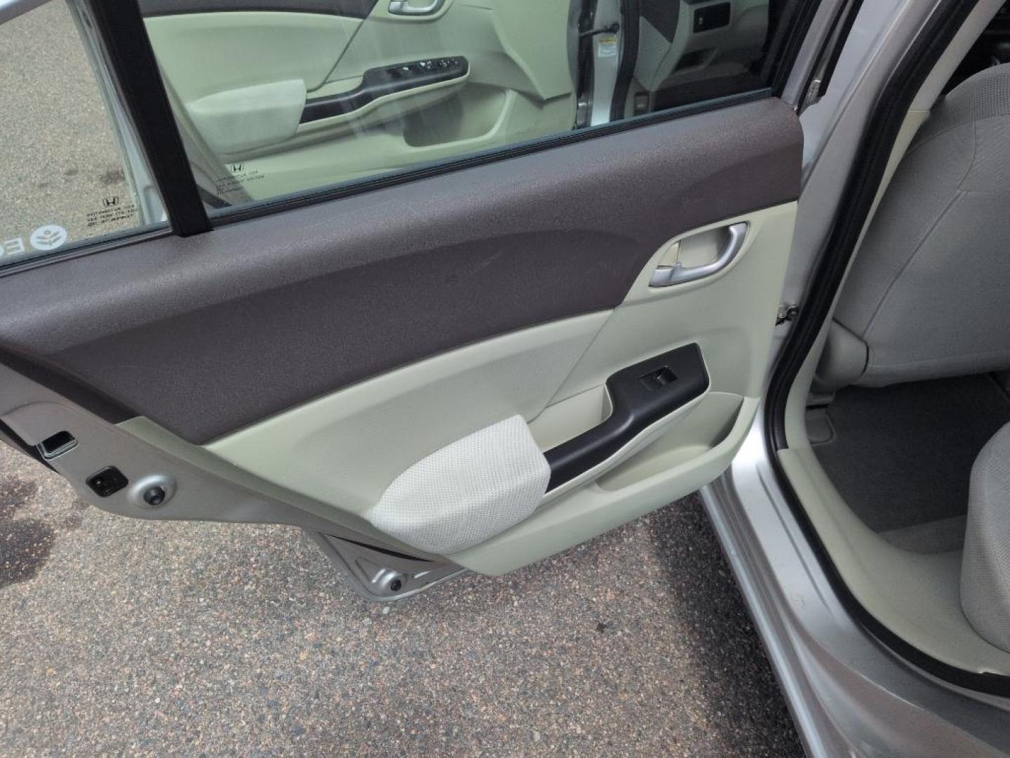 2012 GRAY Honda Civic LX (2HGFB2F50CH) with an 4 Cyl, 1.8L engine, Automatic transmission, located at 10890 W. Colfax Ave., Lakewood, CO, 80215, (303) 274-7692, 39.739914, -105.120132 - Photo#8