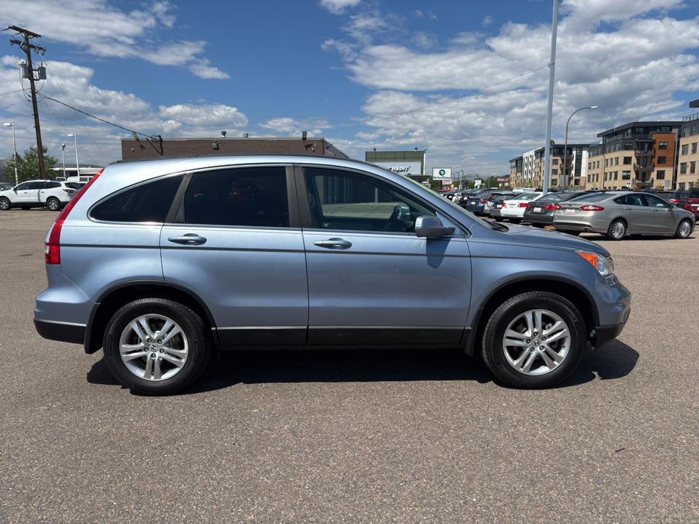2010 BLUE Honda CR-V EX-L (5J6RE4H71AL) with an 4 Cyl, 2.4L engine, Automatic transmission, located at 10890 W. Colfax Ave., Lakewood, CO, 80215, (303) 274-7692, 39.739914, -105.120132 - Photo#2