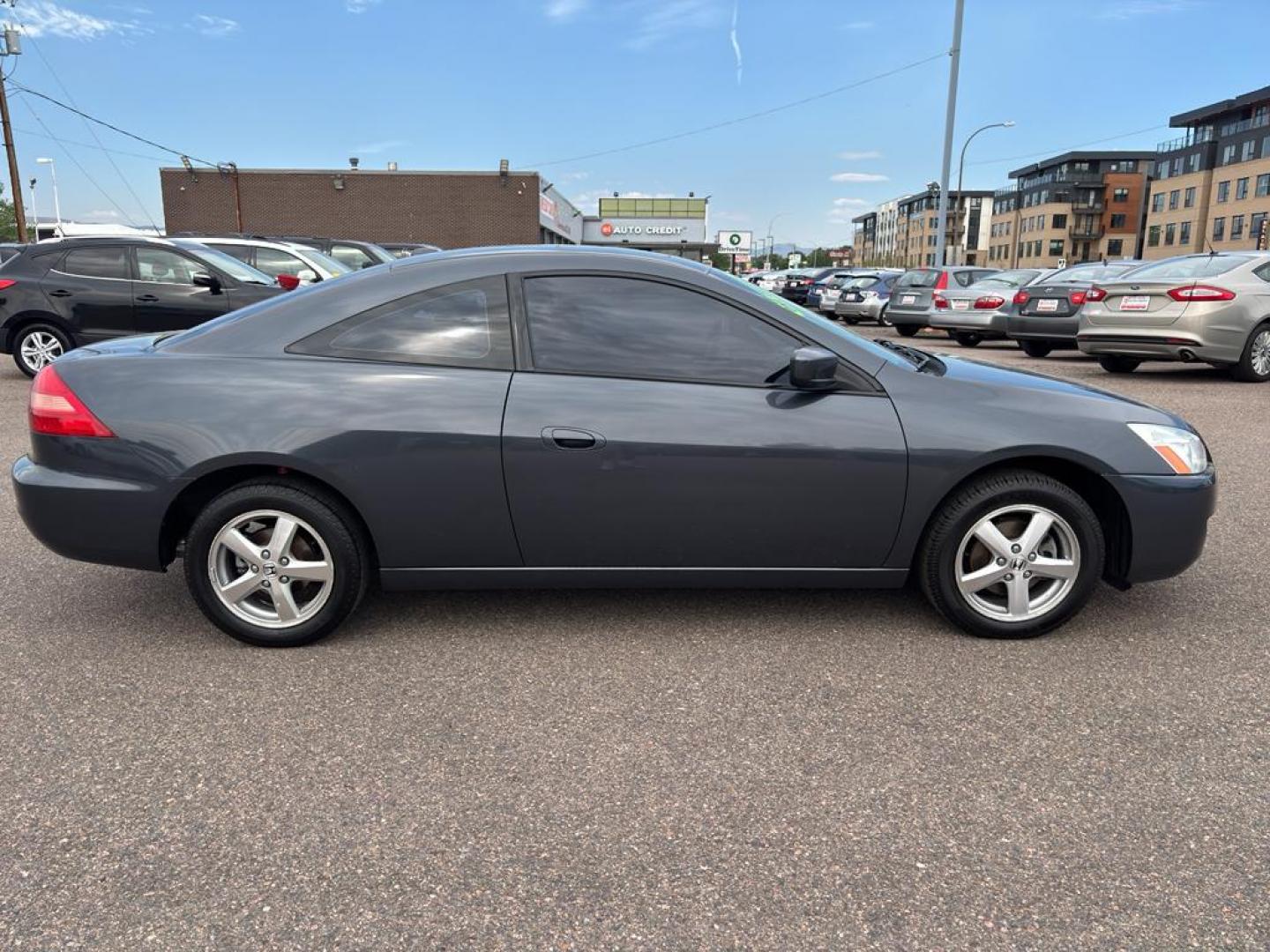 2004 BLACK Honda Accord EX (1HGCM72654A) with an 4 Cyl, 2.4L engine, Automatic transmission, located at 10890 W. Colfax Ave., Lakewood, CO, 80215, (303) 274-7692, 39.739914, -105.120132 - Photo#2