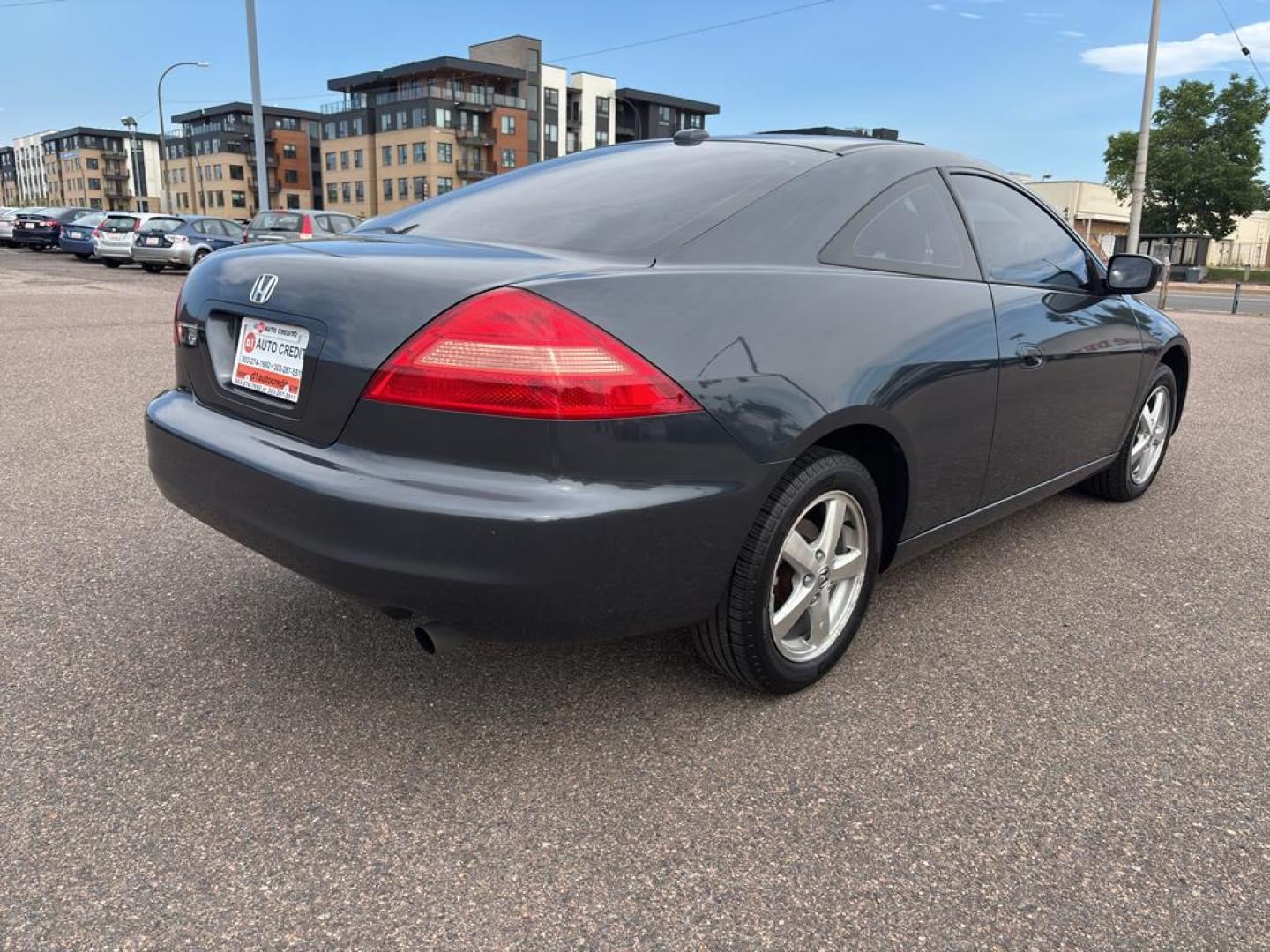 2004 BLACK Honda Accord EX (1HGCM72654A) with an 4 Cyl, 2.4L engine, Automatic transmission, located at 10890 W. Colfax Ave., Lakewood, CO, 80215, (303) 274-7692, 39.739914, -105.120132 - Photo#3