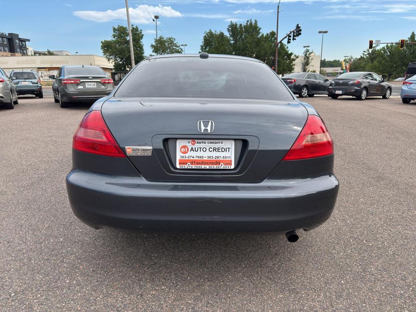 2004 BLACK Honda Accord EX (1HGCM72654A) with an 4 Cyl, 2.4L engine, Automatic transmission, located at 10890 W. Colfax Ave., Lakewood, CO, 80215, (303) 274-7692, 39.739914, -105.120132 - Photo#4