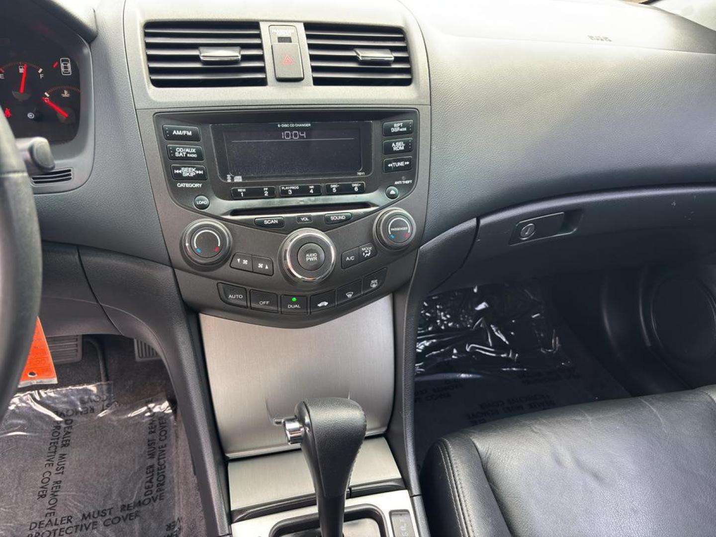2004 BLACK Honda Accord EX (1HGCM72654A) with an 4 Cyl, 2.4L engine, Automatic transmission, located at 10890 W. Colfax Ave., Lakewood, CO, 80215, (303) 274-7692, 39.739914, -105.120132 - Photo#13