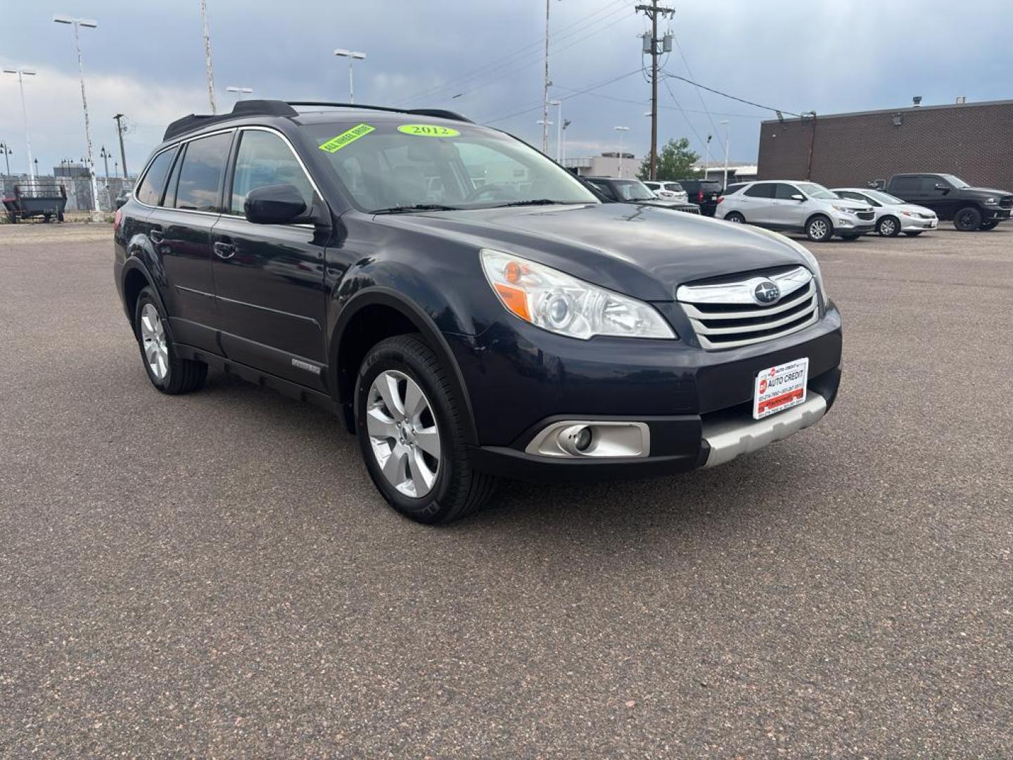2012 BLUE Subaru Outback 2.5i Limited (4S4BRBKC9C3) with an 4 Cyl, 2.5L engine, Automatic transmission, located at 10890 W. Colfax Ave., Lakewood, CO, 80215, (303) 274-7692, 39.739914, -105.120132 - Photo#1