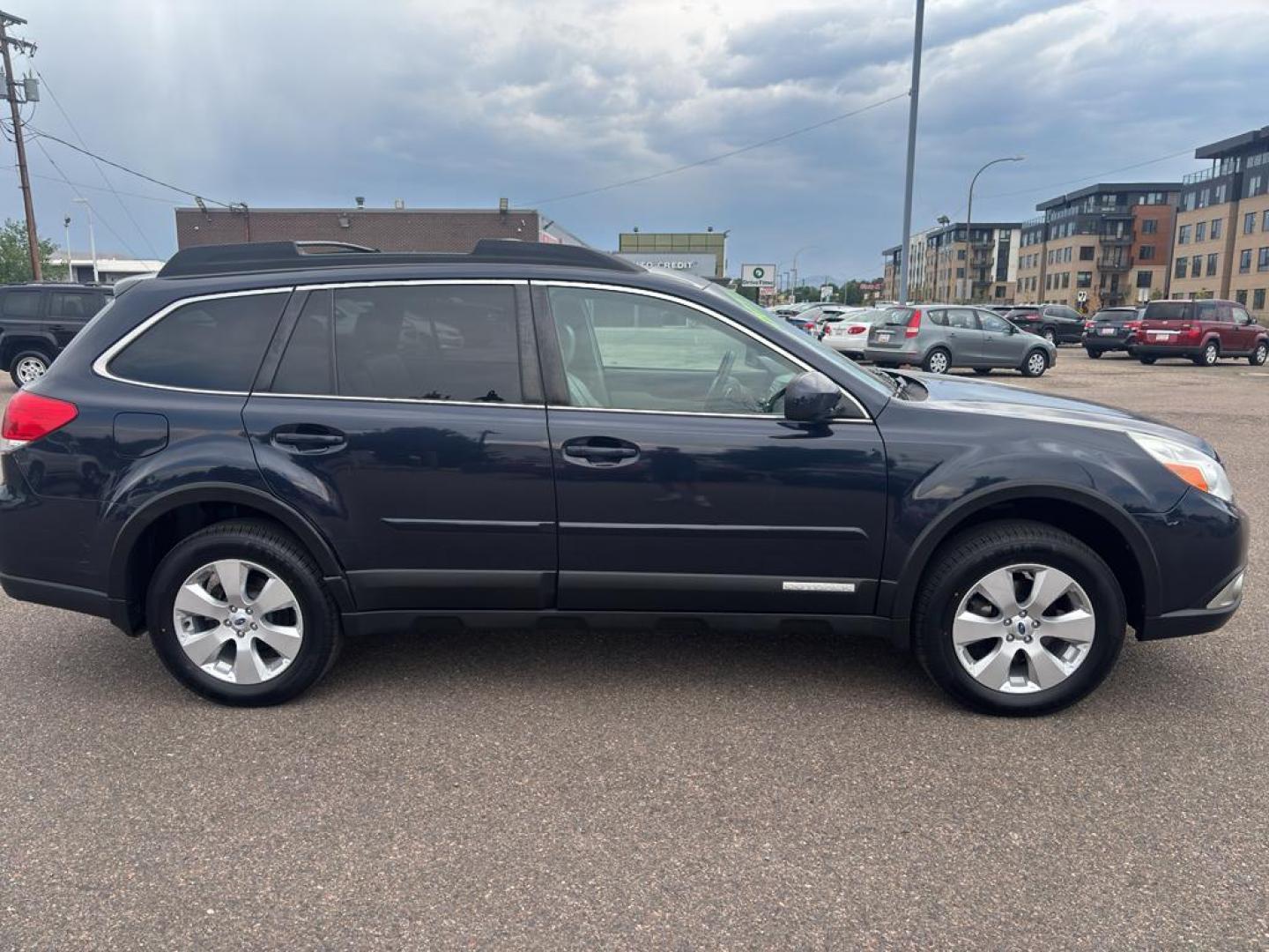 2012 BLUE Subaru Outback 2.5i Limited (4S4BRBKC9C3) with an 4 Cyl, 2.5L engine, Automatic transmission, located at 10890 W. Colfax Ave., Lakewood, CO, 80215, (303) 274-7692, 39.739914, -105.120132 - Photo#2