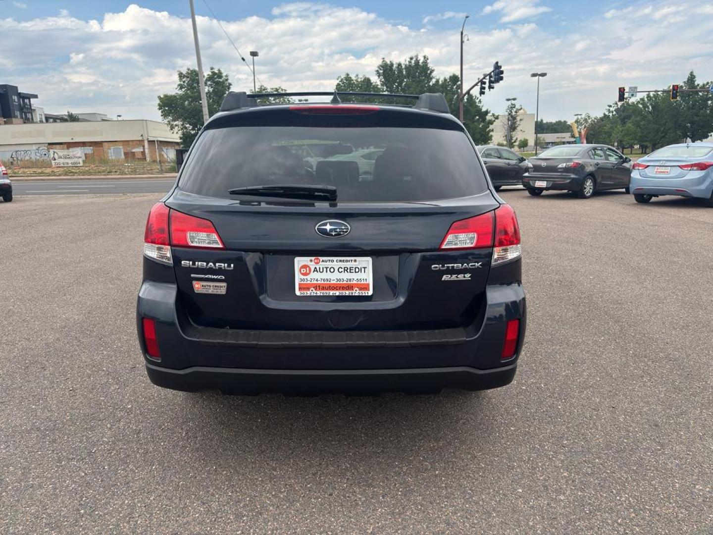 2012 BLUE Subaru Outback 2.5i Limited (4S4BRBKC9C3) with an 4 Cyl, 2.5L engine, Automatic transmission, located at 10890 W. Colfax Ave., Lakewood, CO, 80215, (303) 274-7692, 39.739914, -105.120132 - Photo#4