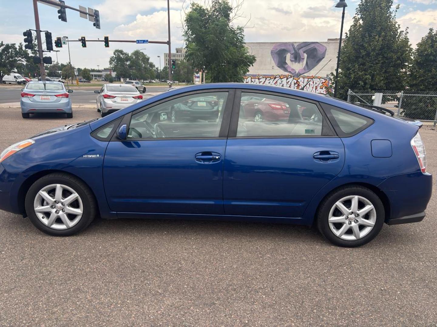 2009 BLUE Toyota Prius 4-DOOR LIFTBACK (JTDKB20U997) with an 4 Cyl, 1.5L engine, Automatic transmission, located at 10890 W. Colfax Ave., Lakewood, CO, 80215, (303) 274-7692, 39.739914, -105.120132 - Photo#6