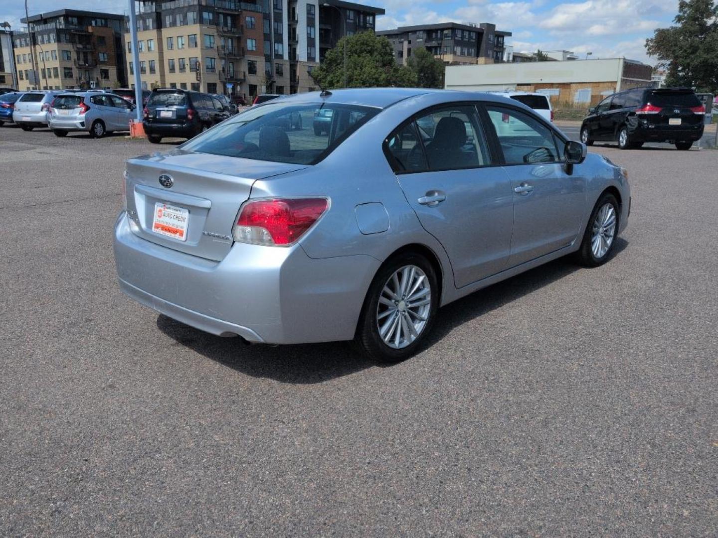 2012 SILVER Subaru Impreza Premium Plus S/R (JF1GJAD67CG) with an 4 Cyl, 2.0L engine, Manual transmission, located at 10890 W. Colfax Ave., Lakewood, CO, 80215, (303) 274-7692, 39.739914, -105.120132 - Photo#4