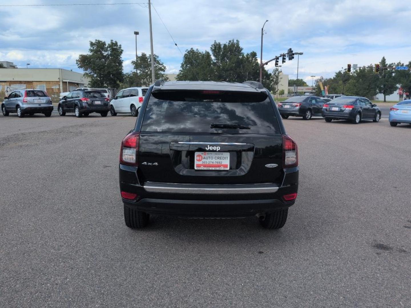 2015 BLACK Jeep Compass Latitude (1C4NJDEB8FD) with an 4 Cyl, 2.4L engine, Automatic transmission, located at 10890 W. Colfax Ave., Lakewood, CO, 80215, (303) 274-7692, 39.739914, -105.120132 - Photo#5