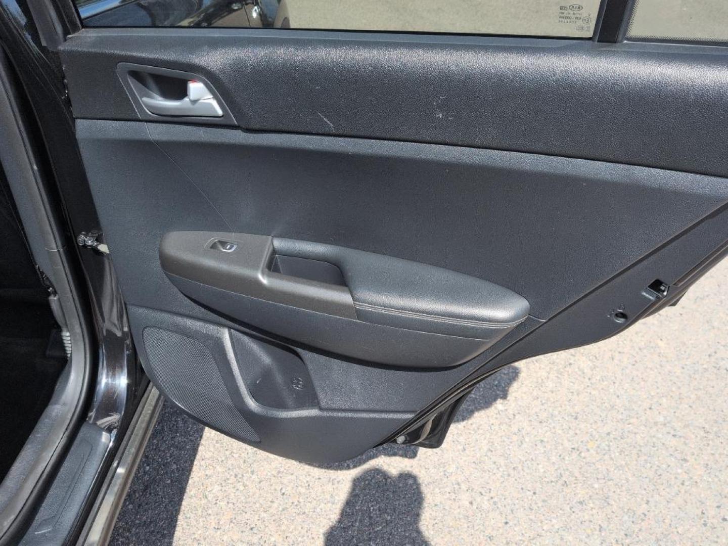 2017 BLACK Kia Sportage LX (KNDPMCAC9H7) with an 4 Cyl, 2.4L engine, Automatic transmission, located at 10890 W. Colfax Ave., Lakewood, CO, 80215, (303) 274-7692, 39.739914, -105.120132 - Photo#19