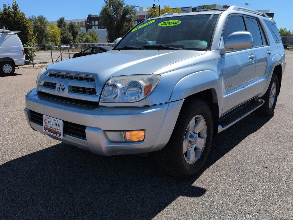 2004 SILVER Toyota 4Runner Limited (JTEBU17R548) with an V6, 4.0L engine, Automatic transmission, located at 10890 W. Colfax Ave., Lakewood, CO, 80215, (303) 274-7692, 39.739914, -105.120132 - Photo#0