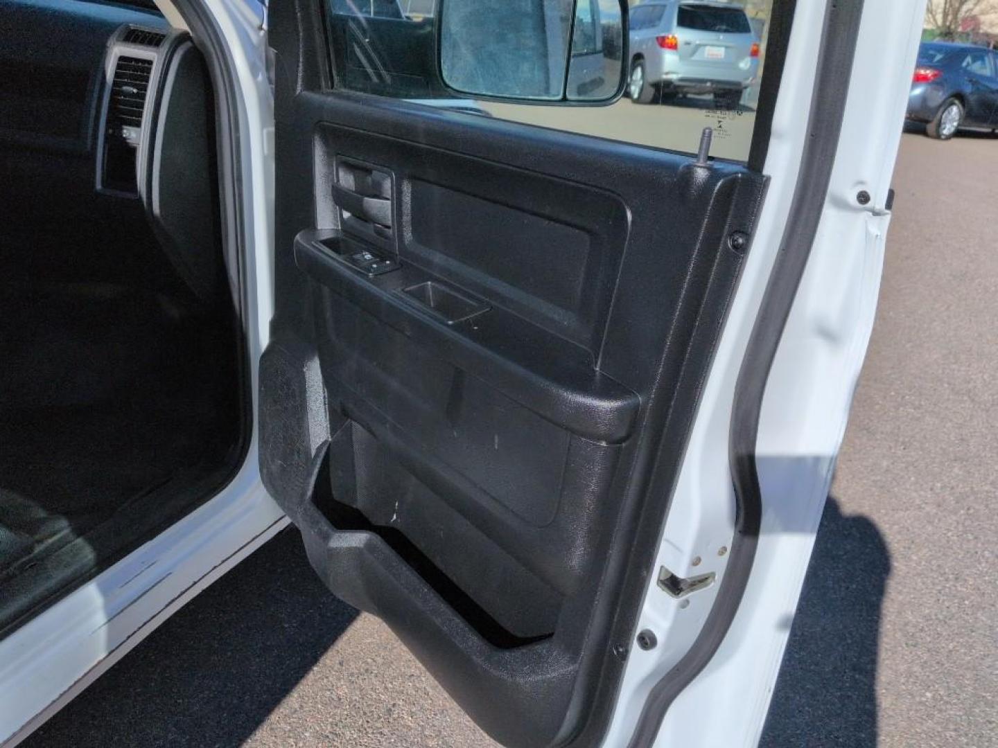 2014 WHITE Ram 1500 TRADESMAN QUAD CAB 4 (1C6RR7FTXES) with an V8, 5.7L engine, Automatic transmission, located at 10890 W. Colfax Ave., Lakewood, CO, 80215, (303) 274-7692, 39.739914, -105.120132 - Photo#16