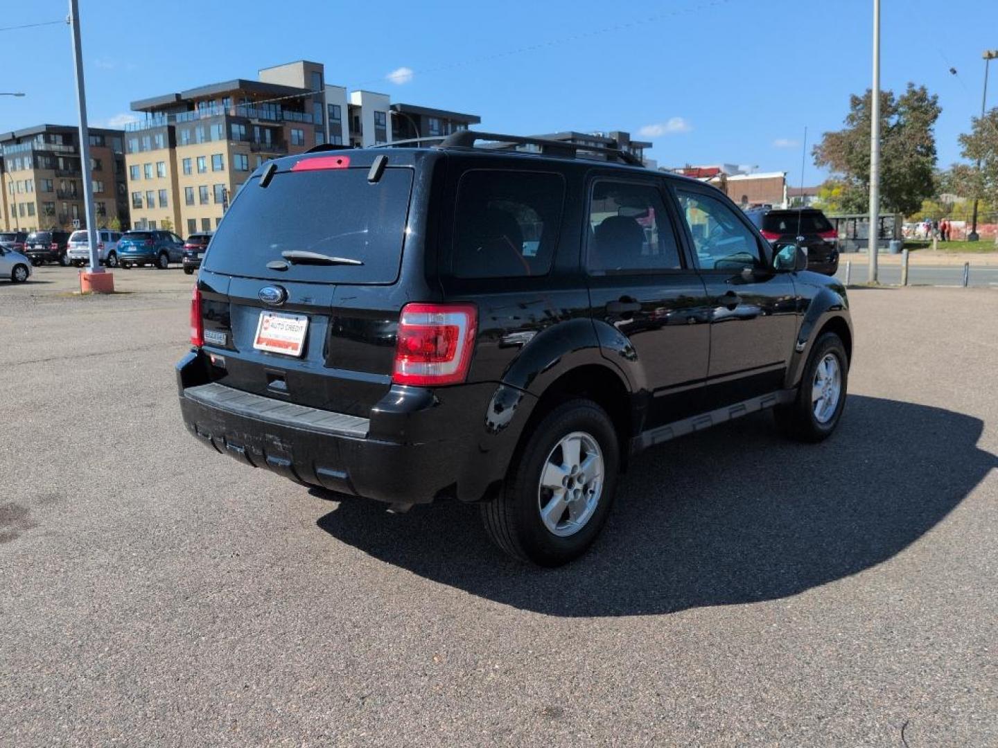 2012 BLACK Ford Escape XLT (1FMCU0D76CK) with an 4 Cyl, 2.5L engine, Automatic transmission, located at 10890 W. Colfax Ave., Lakewood, CO, 80215, (303) 274-7692, 39.739914, -105.120132 - Photo#4