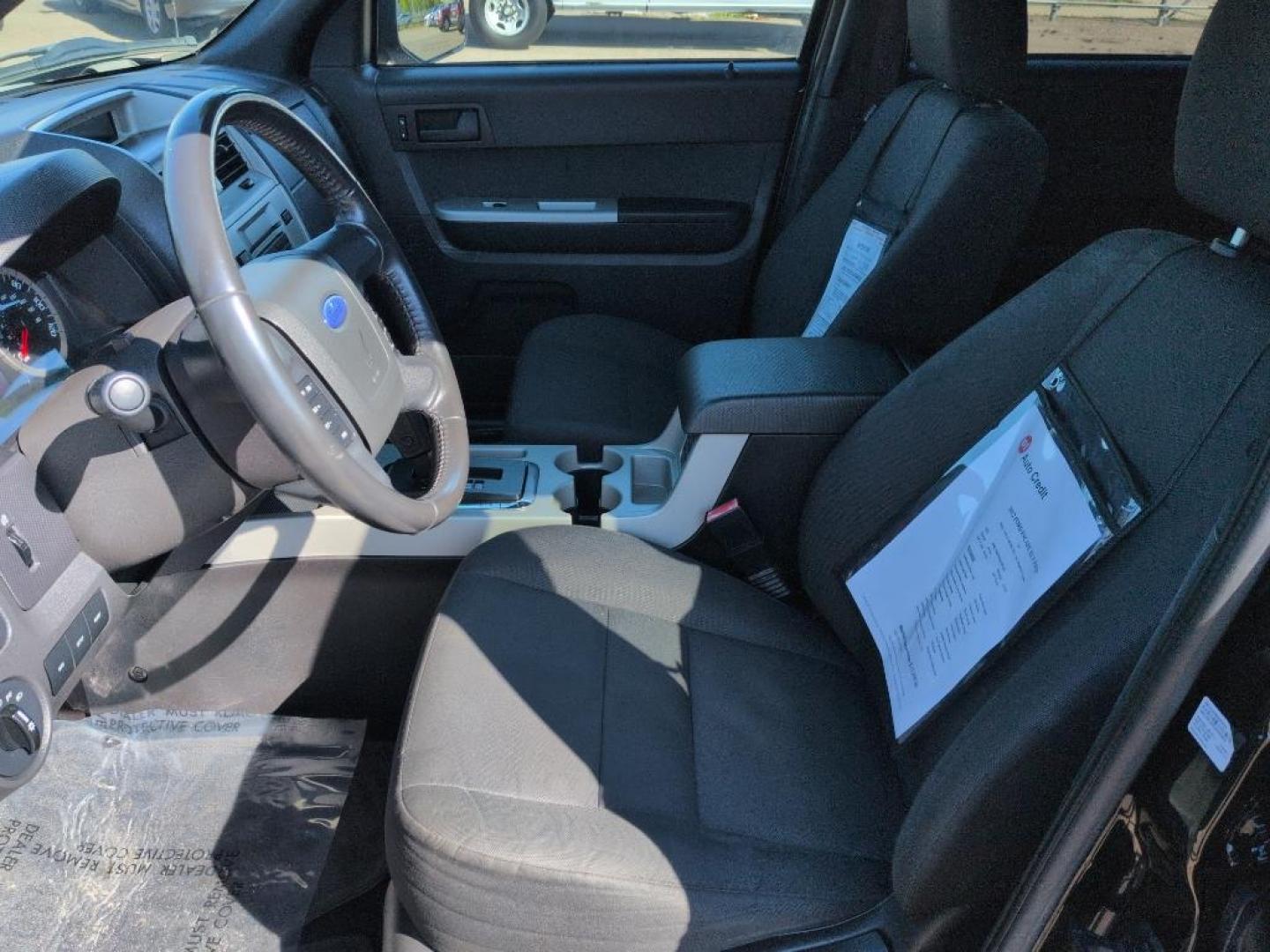 2012 BLACK Ford Escape XLT (1FMCU0D76CK) with an 4 Cyl, 2.5L engine, Automatic transmission, located at 10890 W. Colfax Ave., Lakewood, CO, 80215, (303) 274-7692, 39.739914, -105.120132 - Photo#9