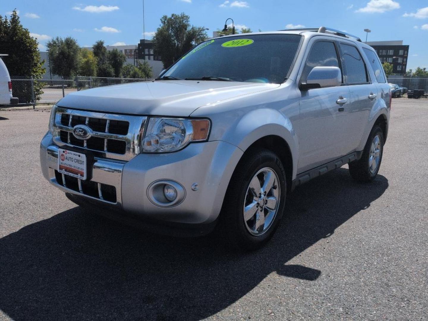 2012 SILVER Ford Escape Limited (1FMCU9EG0CK) with an V6, 3.0L engine, Automatic transmission, located at 10890 W. Colfax Ave., Lakewood, CO, 80215, (303) 274-7692, 39.739914, -105.120132 - Photo#0