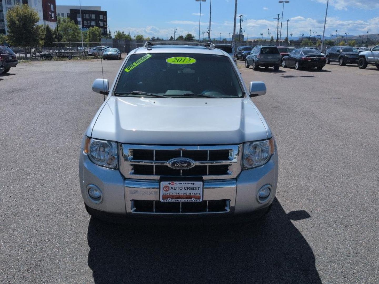 2012 SILVER Ford Escape Limited (1FMCU9EG0CK) with an V6, 3.0L engine, Automatic transmission, located at 10890 W. Colfax Ave., Lakewood, CO, 80215, (303) 274-7692, 39.739914, -105.120132 - Photo#1