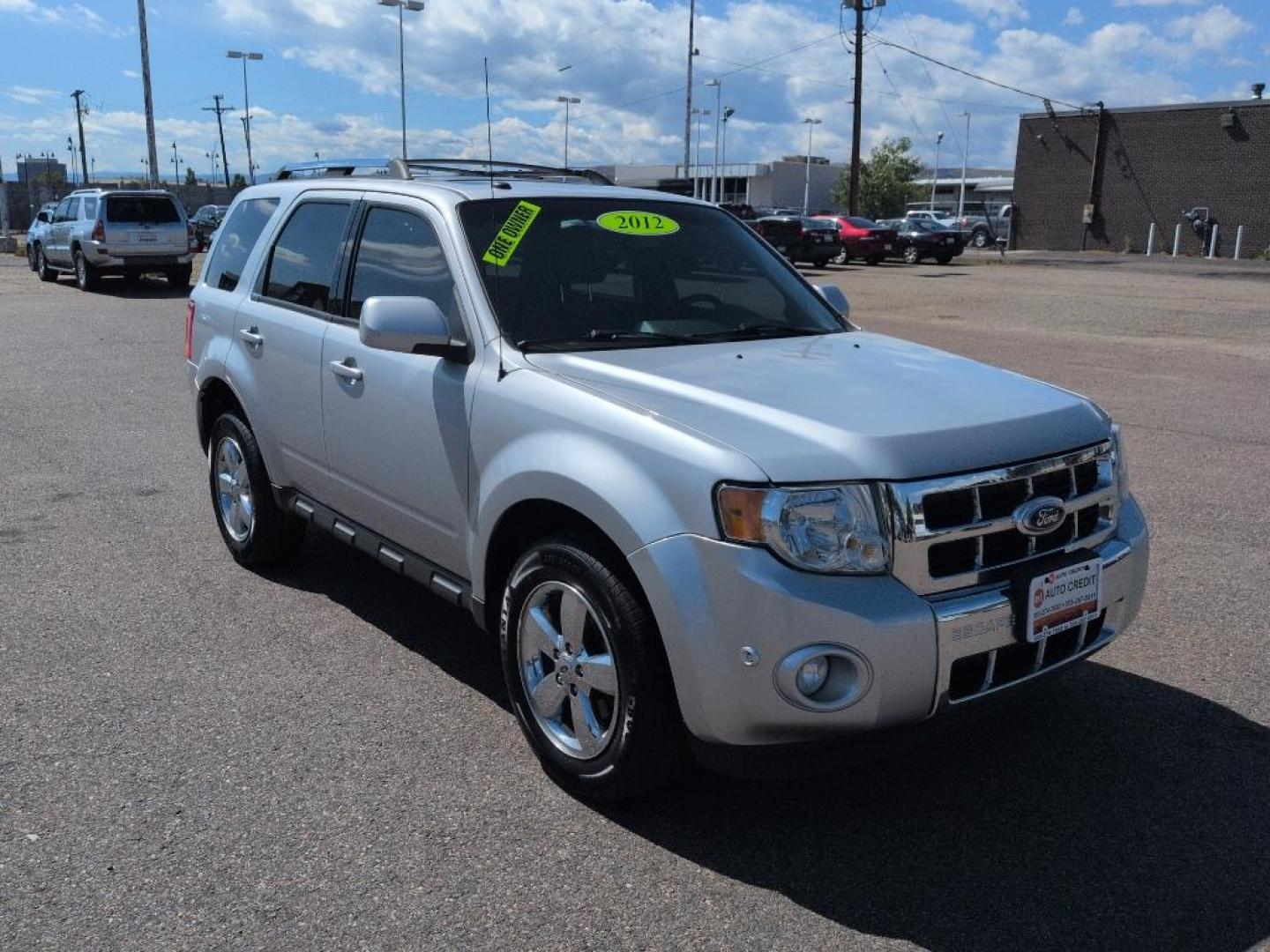 2012 SILVER Ford Escape Limited (1FMCU9EG0CK) with an V6, 3.0L engine, Automatic transmission, located at 10890 W. Colfax Ave., Lakewood, CO, 80215, (303) 274-7692, 39.739914, -105.120132 - Photo#2