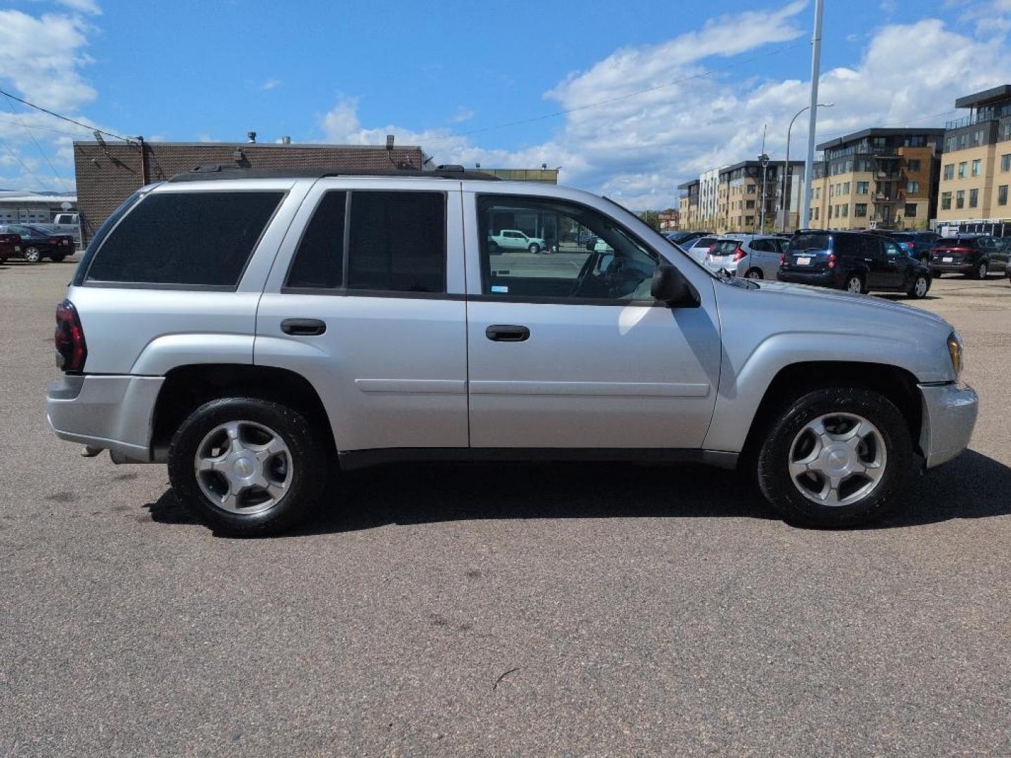 2008 SILVER Chevrolet TrailBlazer LT2 4WD (1GNDT13S882) with an 6 Cyl, 4.2L engine, Automatic transmission, located at 10890 W. Colfax Ave., Lakewood, CO, 80215, (303) 274-7692, 39.739914, -105.120132 - Photo#3
