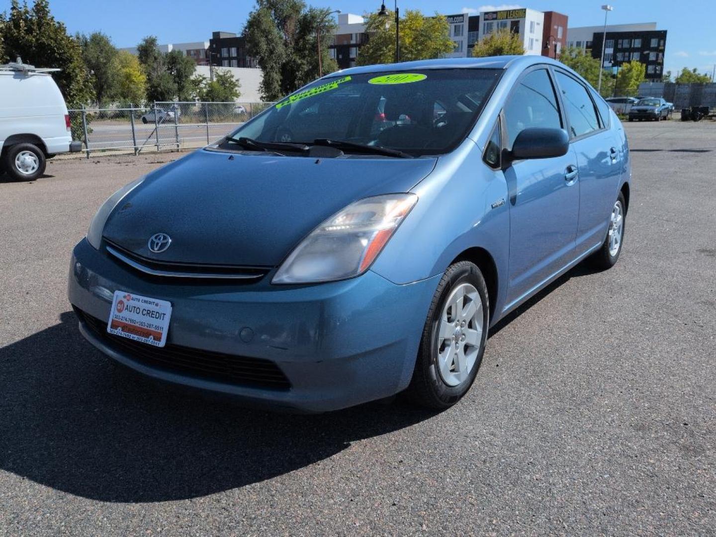 2007 BLUE Toyota Prius 4-DOOR LIFTBACK (JTDKB20U077) with an 4 Cyl, 1.5L engine, Automatic transmission, located at 10890 W. Colfax Ave., Lakewood, CO, 80215, (303) 274-7692, 39.739914, -105.120132 - Photo#0