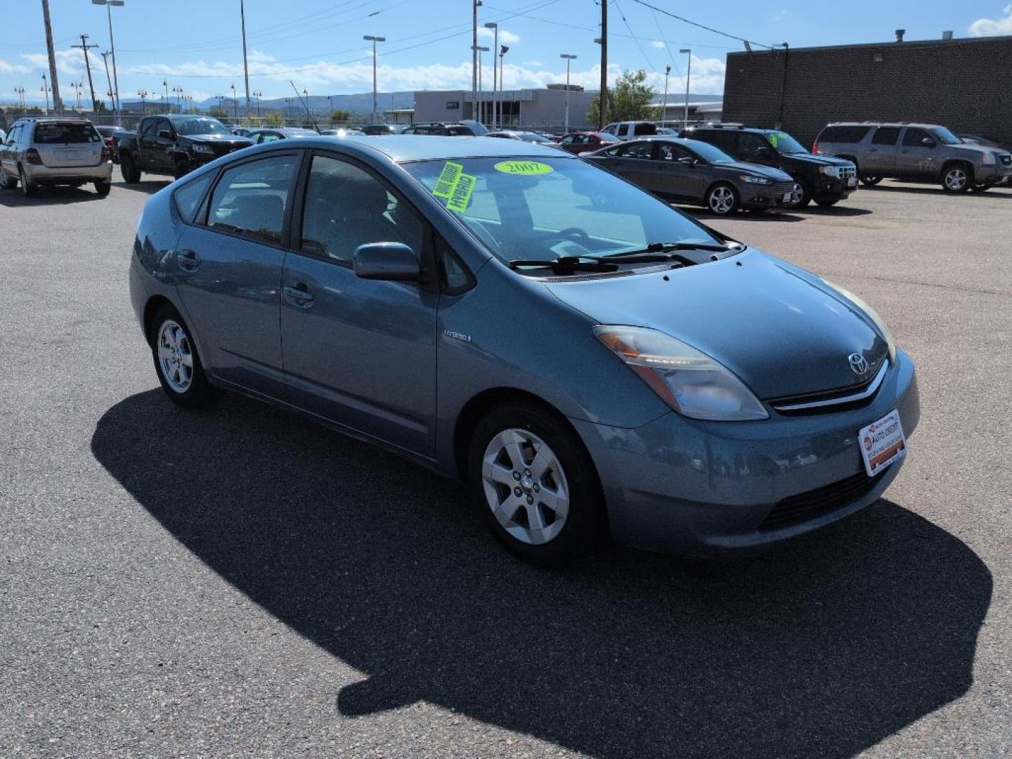 2007 BLUE Toyota Prius 4-DOOR LIFTBACK (JTDKB20U077) with an 4 Cyl, 1.5L engine, Automatic transmission, located at 10890 W. Colfax Ave., Lakewood, CO, 80215, (303) 274-7692, 39.739914, -105.120132 - Photo#2