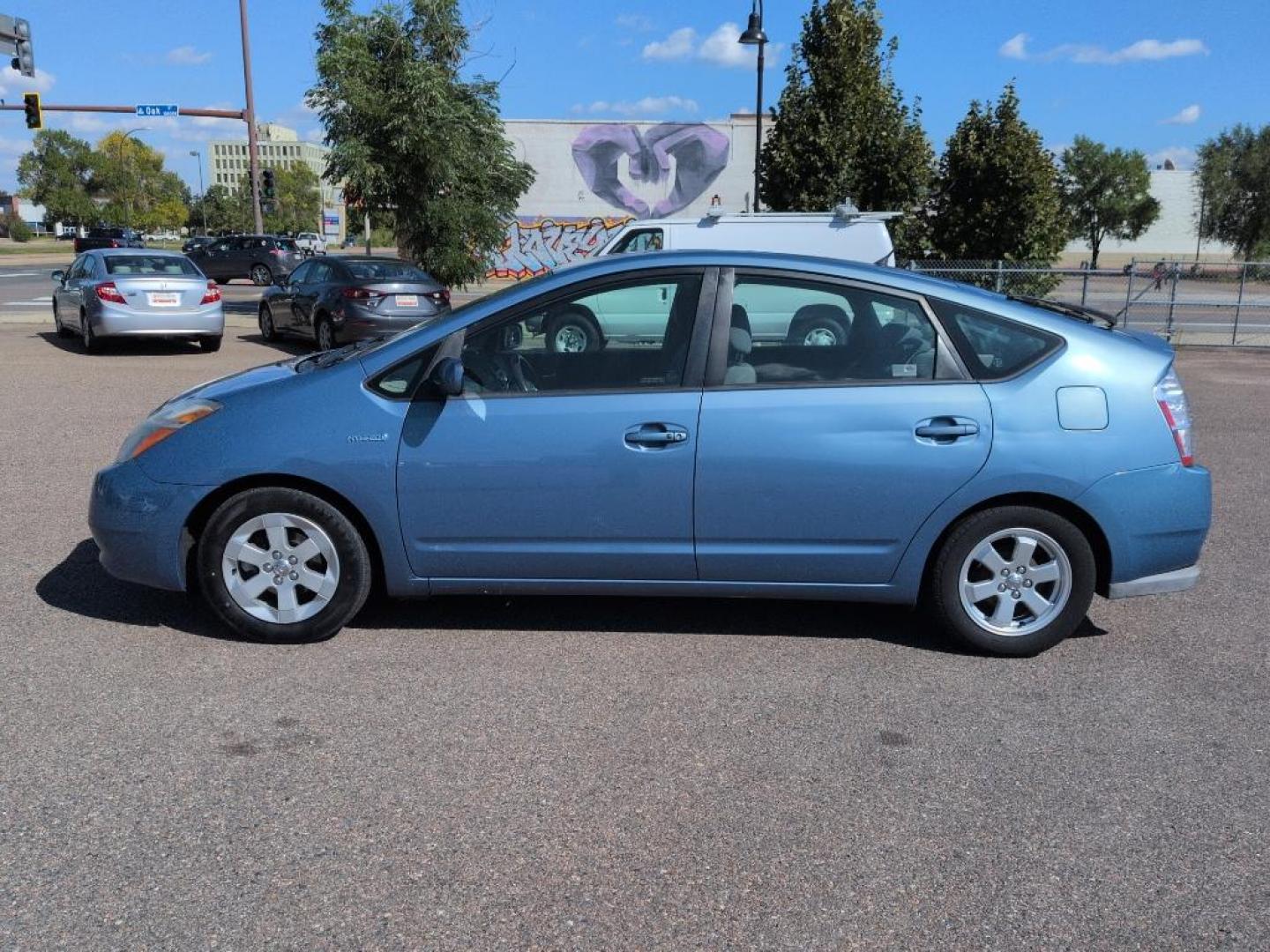 2007 BLUE Toyota Prius 4-DOOR LIFTBACK (JTDKB20U077) with an 4 Cyl, 1.5L engine, Automatic transmission, located at 10890 W. Colfax Ave., Lakewood, CO, 80215, (303) 274-7692, 39.739914, -105.120132 - Photo#7