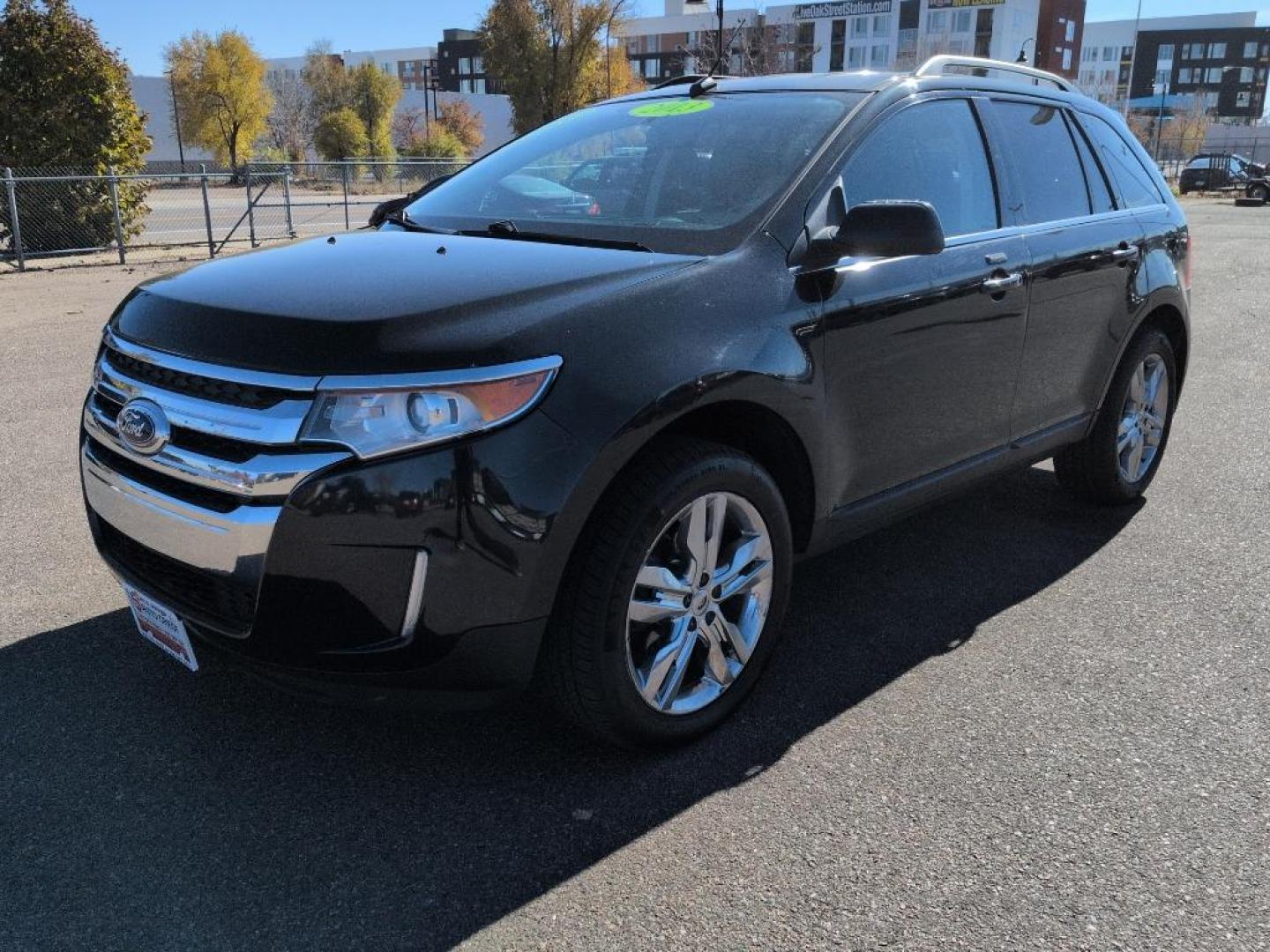 2013 BLACK Ford Edge Limited (2FMDK4KC4DB) with an V6, 3.5L engine, Automatic transmission, located at 10890 W. Colfax Ave., Lakewood, CO, 80215, (303) 274-7692, 39.739914, -105.120132 - Photo#0