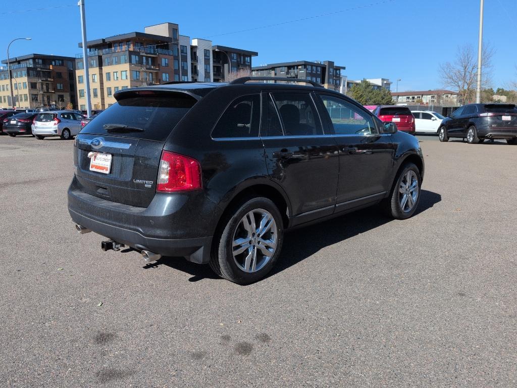 2013 BLACK Ford Edge Limited (2FMDK4KC4DB) with an V6, 3.5L engine, Automatic transmission, located at 10890 W. Colfax Ave., Lakewood, CO, 80215, (303) 274-7692, 39.739914, -105.120132 - Photo#4