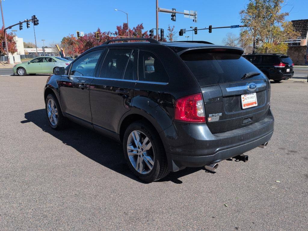 2013 BLACK Ford Edge Limited (2FMDK4KC4DB) with an V6, 3.5L engine, Automatic transmission, located at 10890 W. Colfax Ave., Lakewood, CO, 80215, (303) 274-7692, 39.739914, -105.120132 - Photo#7