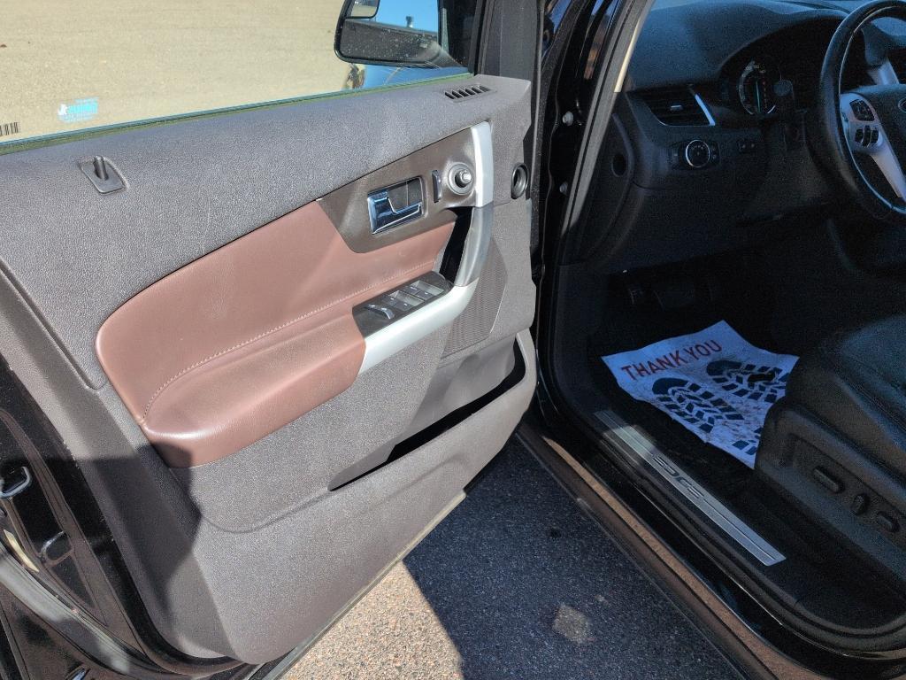 2013 BLACK Ford Edge Limited (2FMDK4KC4DB) with an V6, 3.5L engine, Automatic transmission, located at 10890 W. Colfax Ave., Lakewood, CO, 80215, (303) 274-7692, 39.739914, -105.120132 - Photo#9