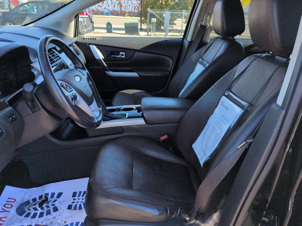 2013 BLACK Ford Edge Limited (2FMDK4KC4DB) with an V6, 3.5L engine, Automatic transmission, located at 10890 W. Colfax Ave., Lakewood, CO, 80215, (303) 274-7692, 39.739914, -105.120132 - Photo#10