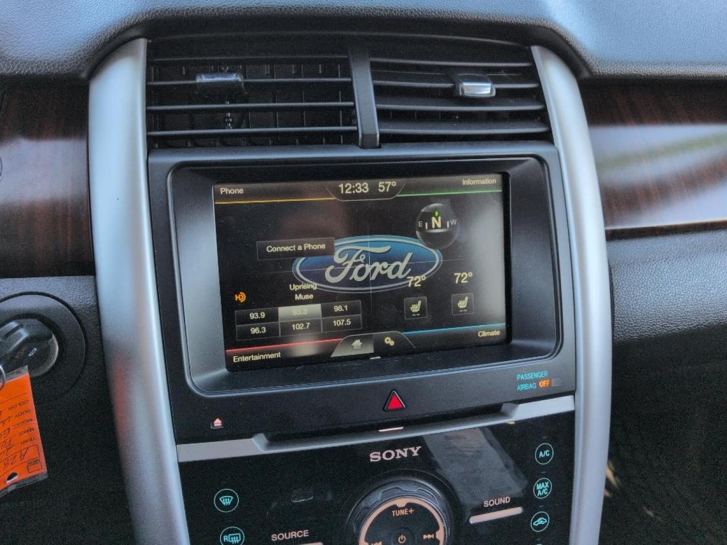 2013 BLACK Ford Edge Limited (2FMDK4KC4DB) with an V6, 3.5L engine, Automatic transmission, located at 10890 W. Colfax Ave., Lakewood, CO, 80215, (303) 274-7692, 39.739914, -105.120132 - Photo#13